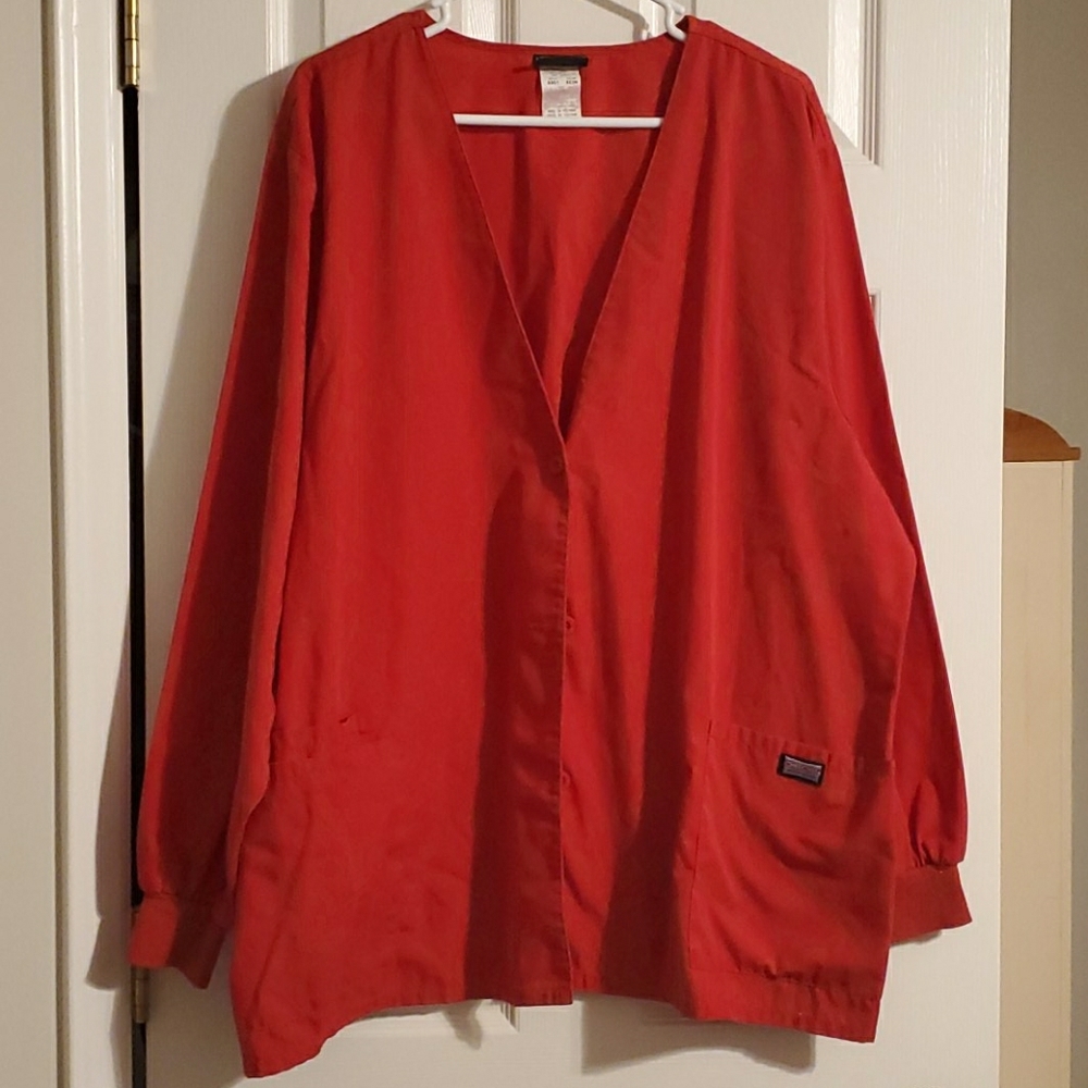 Cherokee workwear scrub jacket